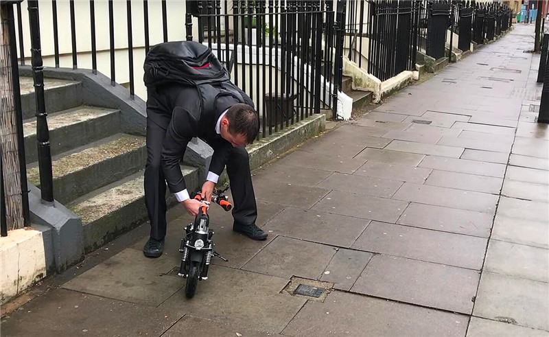 motorized scooter