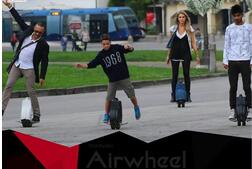 At the event filled with fun and amusement, Airwheel will bring all its previous products and a new released M3, self-balancing air board to join into this activity. 