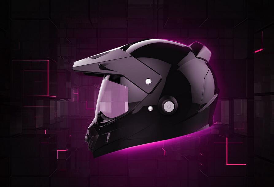 Airwheel C8 is also called multifunctional helmet.